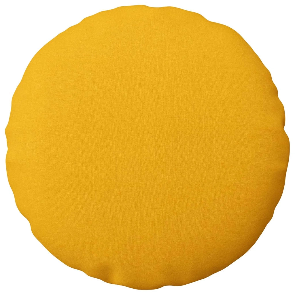 Federa 2 pz HEERLEN Giallo Chiaro Ø 30 cm Tessuto 921873