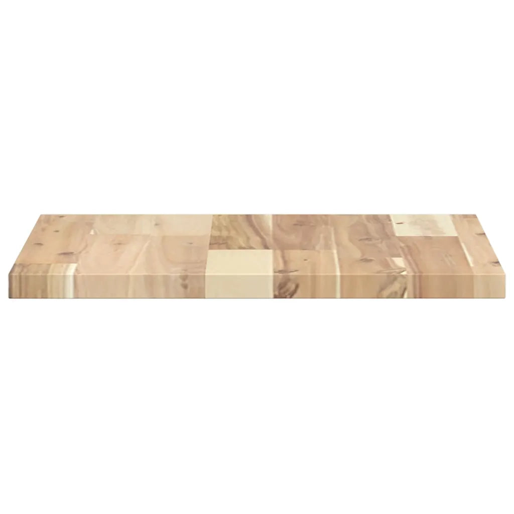 Piano Tavolo Quadrato 40x40x2 cm in Legno Massello di Acacia 4008706