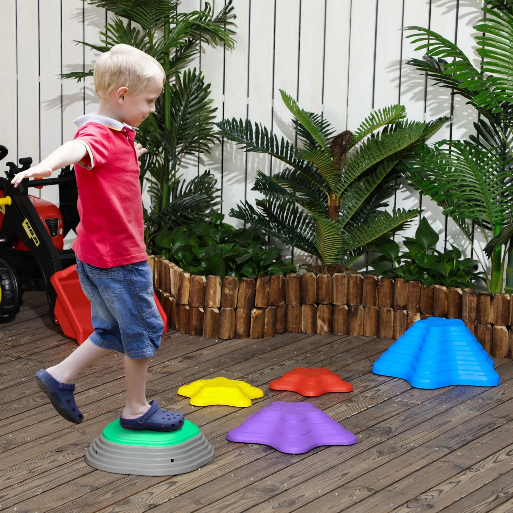 Set tappeti da gioco per bambini ¨C zephmum ¨C stelle marine, 5 pezzi, 80x