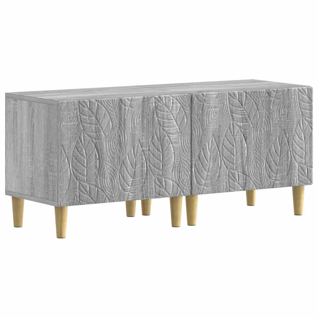 Mobile TV LED a 5 pezzi Sonoma grigio Legno ingegnerizzato 3416767