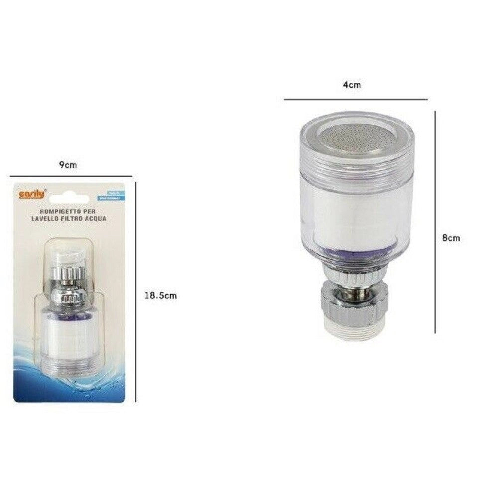 Trade Shop - Doccetta Aeratore Rompigetto Per Rubinetto Miscelatore Filtro 4 X 8 Cm 52997 -