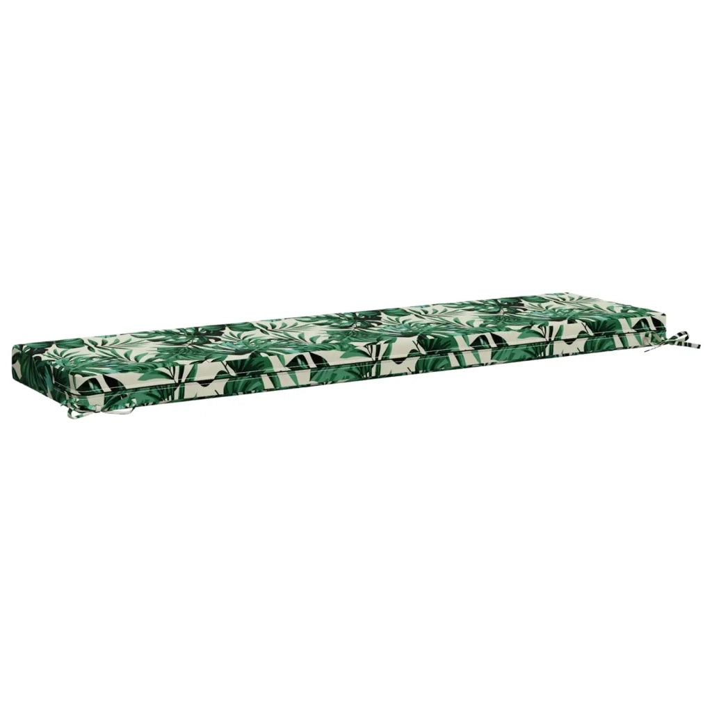 Cuscino per panchina SOEST 100% Poliestere Motivo a Foglie 949880