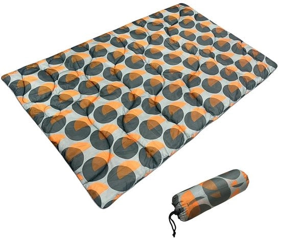 Matrice per cani portatile - Impermeabile - Morbida - Leggera - Lavabile - 110 x 68 cm - Matrice per cani