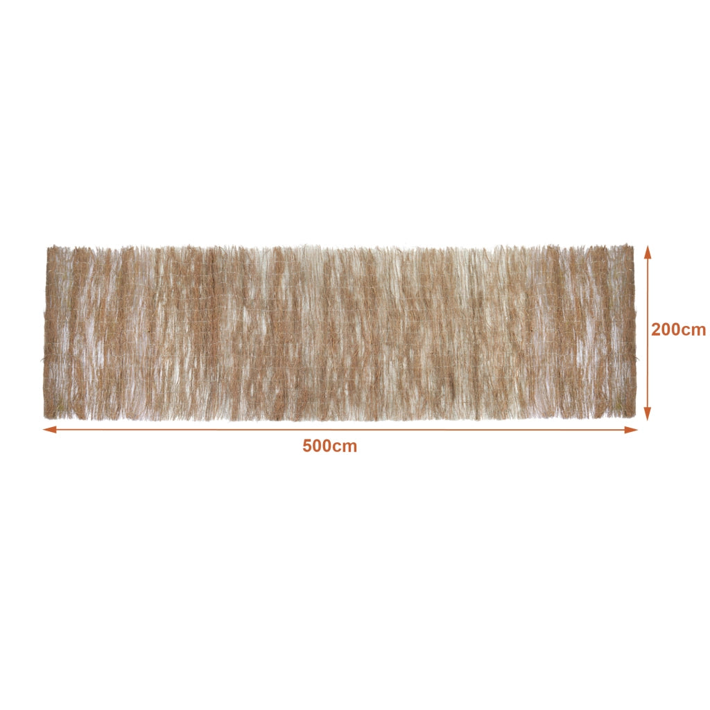 Recinzione Brielle in Rami Secchi Schermatura a Tappetino 500 x 200 cm Densità areale 0,9 kg / m² casa.pro