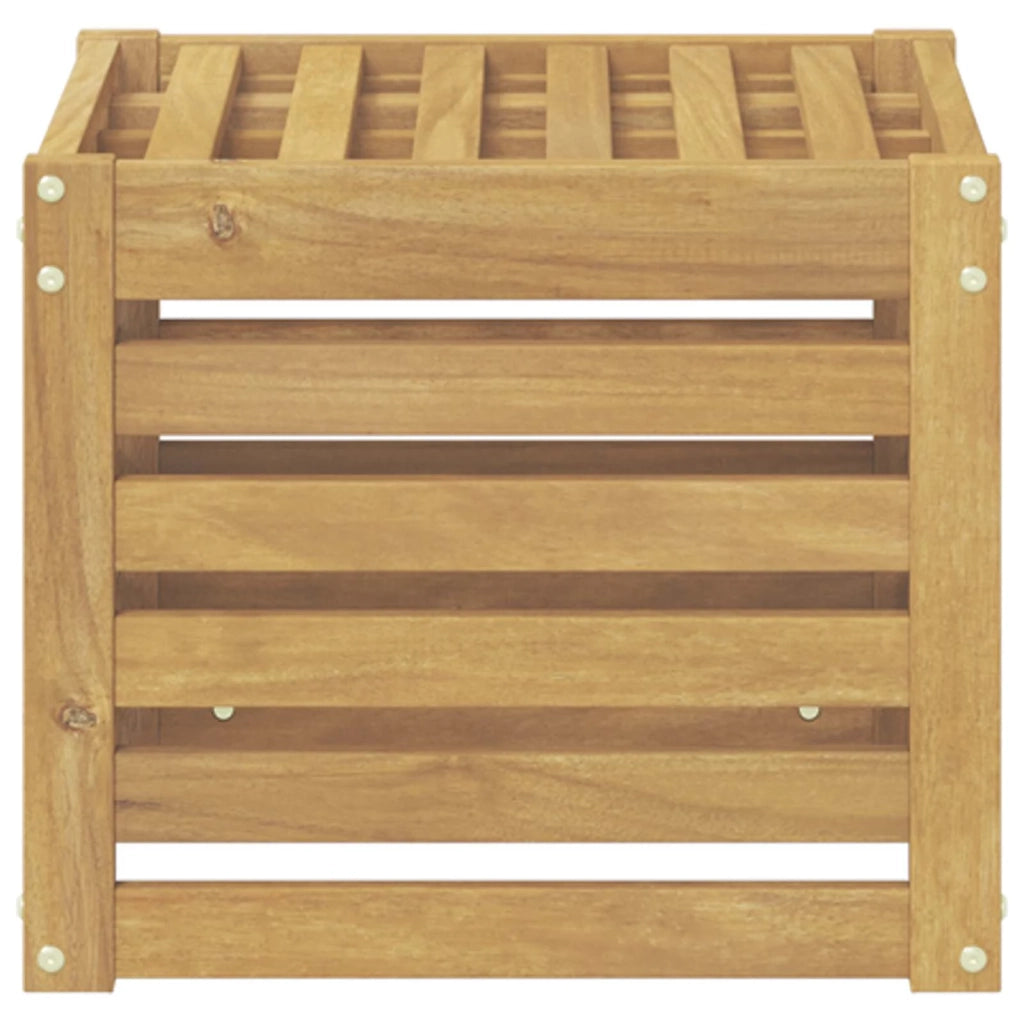 Set di divani da esterno Bianco 35 x 38 x 37 cm