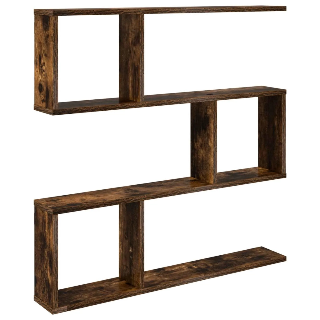Scaffale da parete Rovere Fumo 80 x 12 x 79,5 cm 8012280