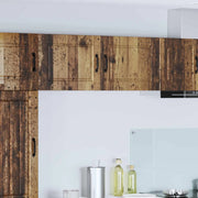Mobile da cucina con porta 2 pz-Set di 2 Armadio da cucina Legno vecchio 50 x 31 x 40 cm