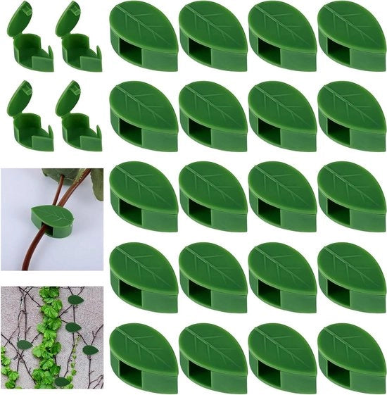 20x Clip autoadesive per piante rampicanti e viti