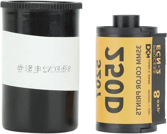 Pellicola a colori 35 mm 200-250 Granulatura fine Ampiezza dinamica Latitude HD Pellicola a colori negativa per stampa per 135 (8 fogli)