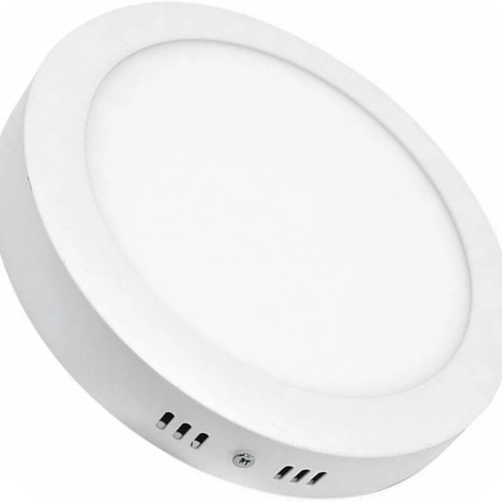 Mini pannello led backlit surface rotondo slim con superficie retroilluminata *** potenza 6w, confezione 1