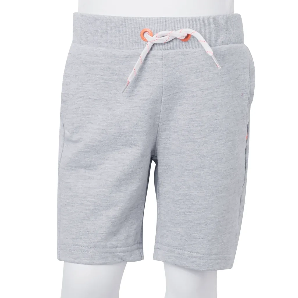 Pantaloncini per Bambini con Coulisse Grigio 140 CFW6975730