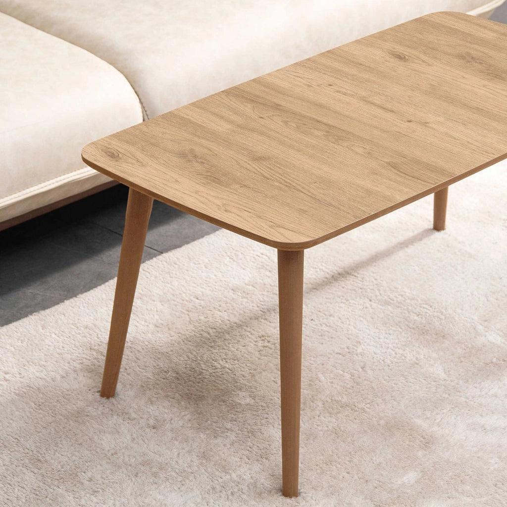 Tavolino in legno "Luci" 100 x 53 x 45 cm - Rovere