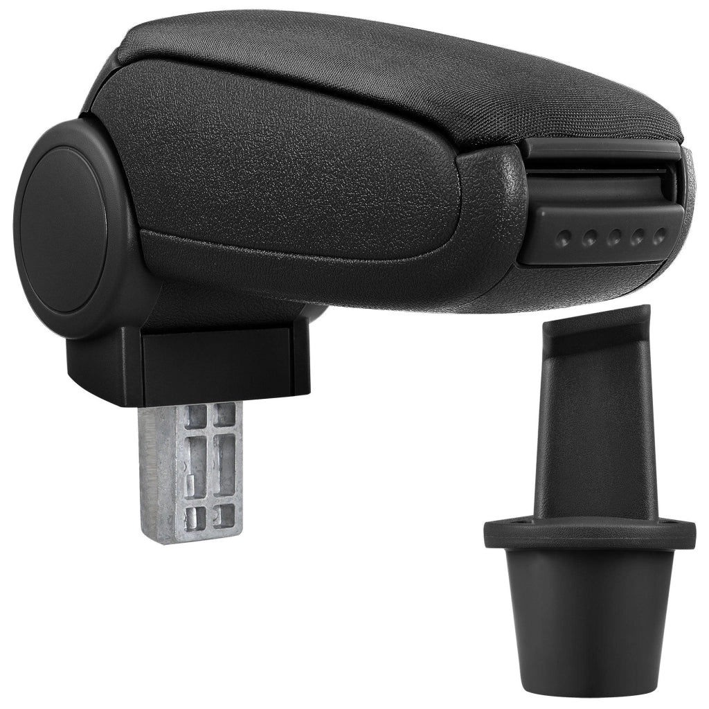 Bracciolo centrale per Dacia Duster con vano imbottito in tessuto nero 03_0000422
