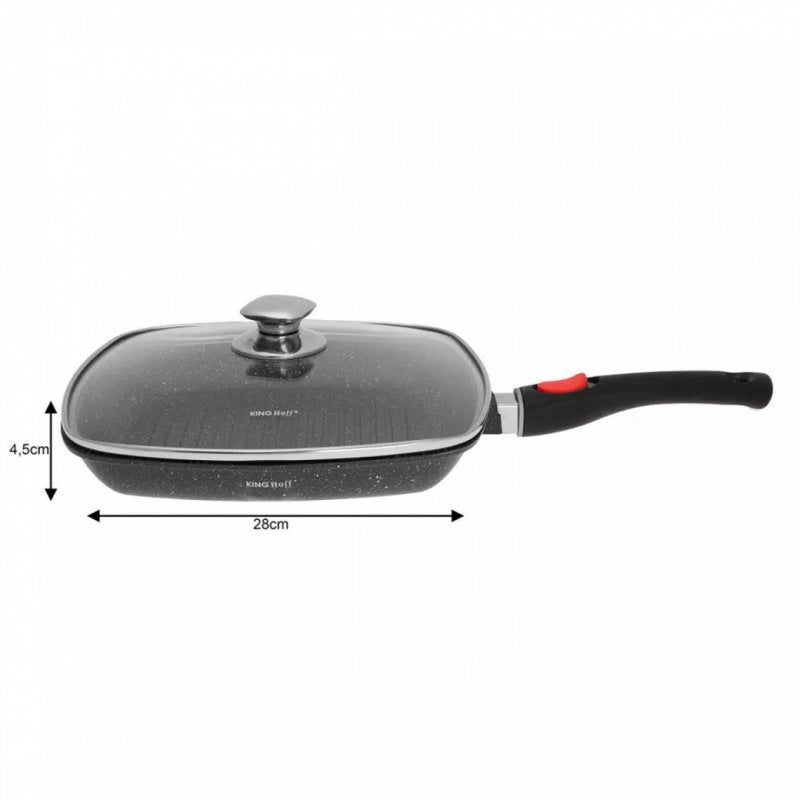 Padella antiaderente in granito Kinghoff KH-1511 con manico staccabile