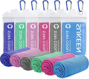 Asciugamano raffreddante per sport, yoga, golf, palestra e allenamento al collo - Asciugamano raffreddante (40" x 12")