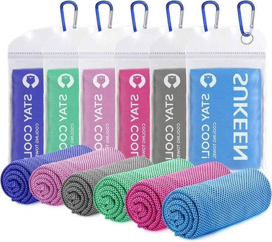 Asciugamano raffreddante per sport, yoga, golf, palestra e allenamento al collo - Asciugamano raffreddante (40" x 12")