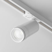 Maytoni Lampada da binario moderna Unity Focus Zoom 1 luce LED integrato bianco alluminio
