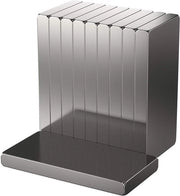 10 pezzi di magnete neodymium - argento - 20x10x2mm extra forti rettangolari - attrito 2,1 kg - forti magneti super magneti - magneti di pietra per whiteboard pannelli magnetici strisce magnetiche officina