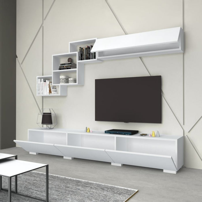 Parete attrezzata Free bianco