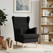 Poltrona Nero Bouclé 42029894