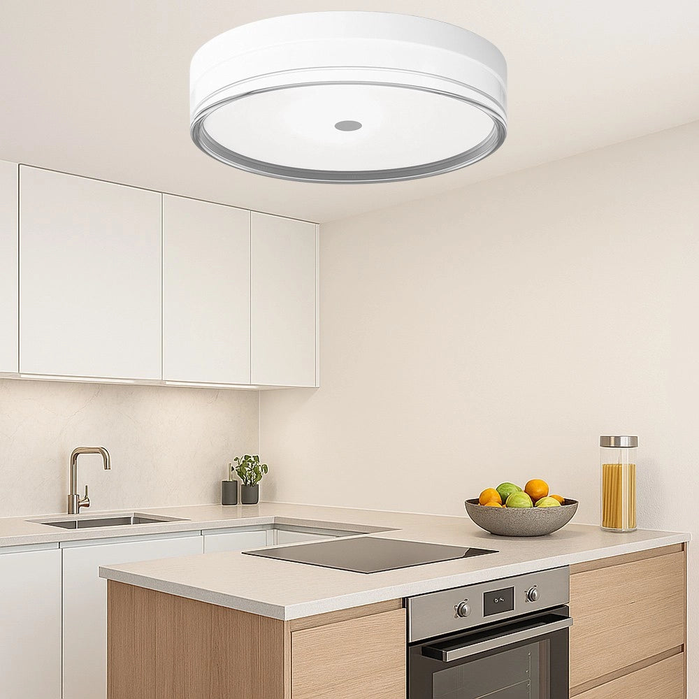 Trade Shop - Plafoniera Led 32w A Soffitto Moderna Tecnologia Cct 3 Tonalità Selezionabili Bl400-3c -
