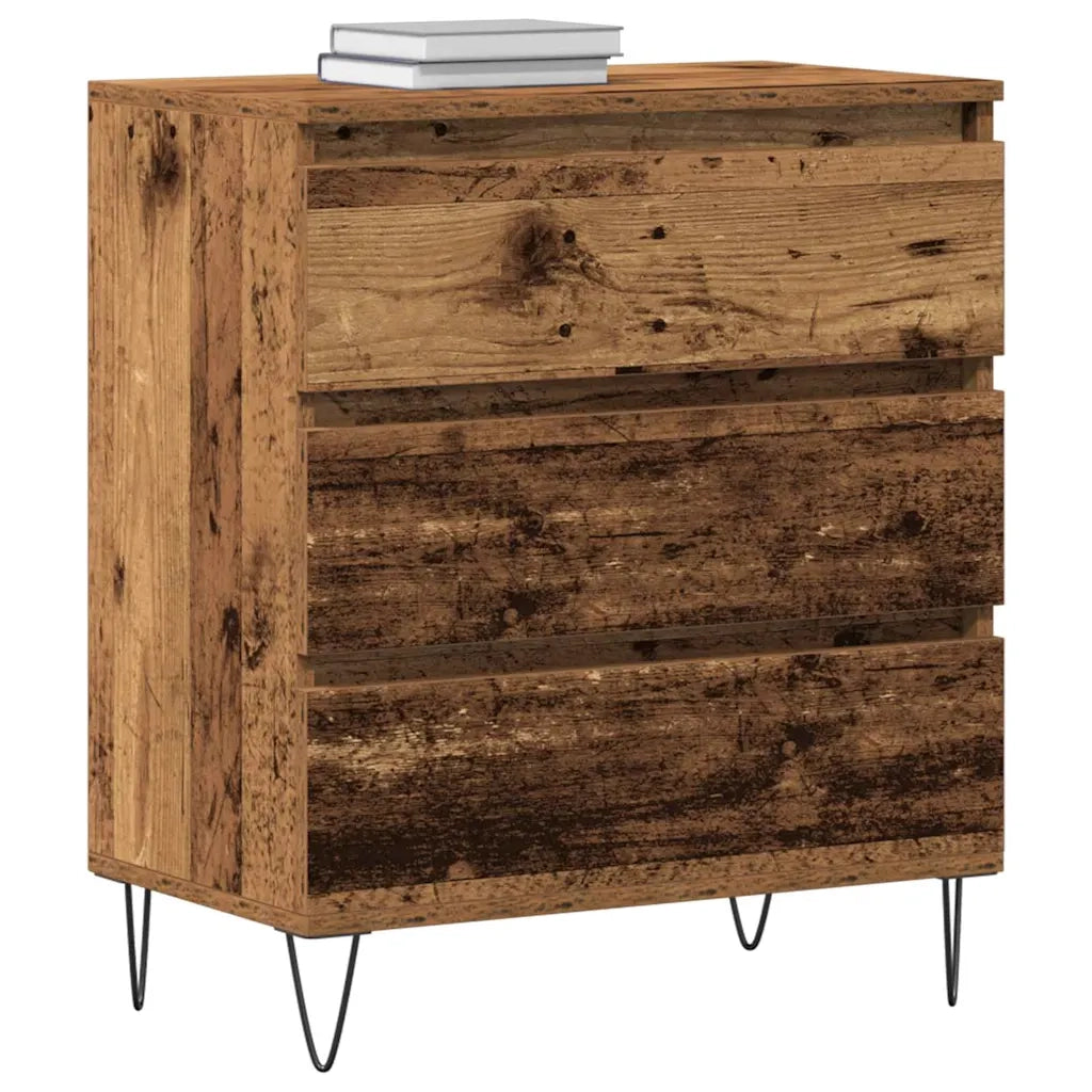 Credenza-Buffet-Armadio da cucina Legno vecchio 60 x 35 x 70 cm Legno multistrato 891027