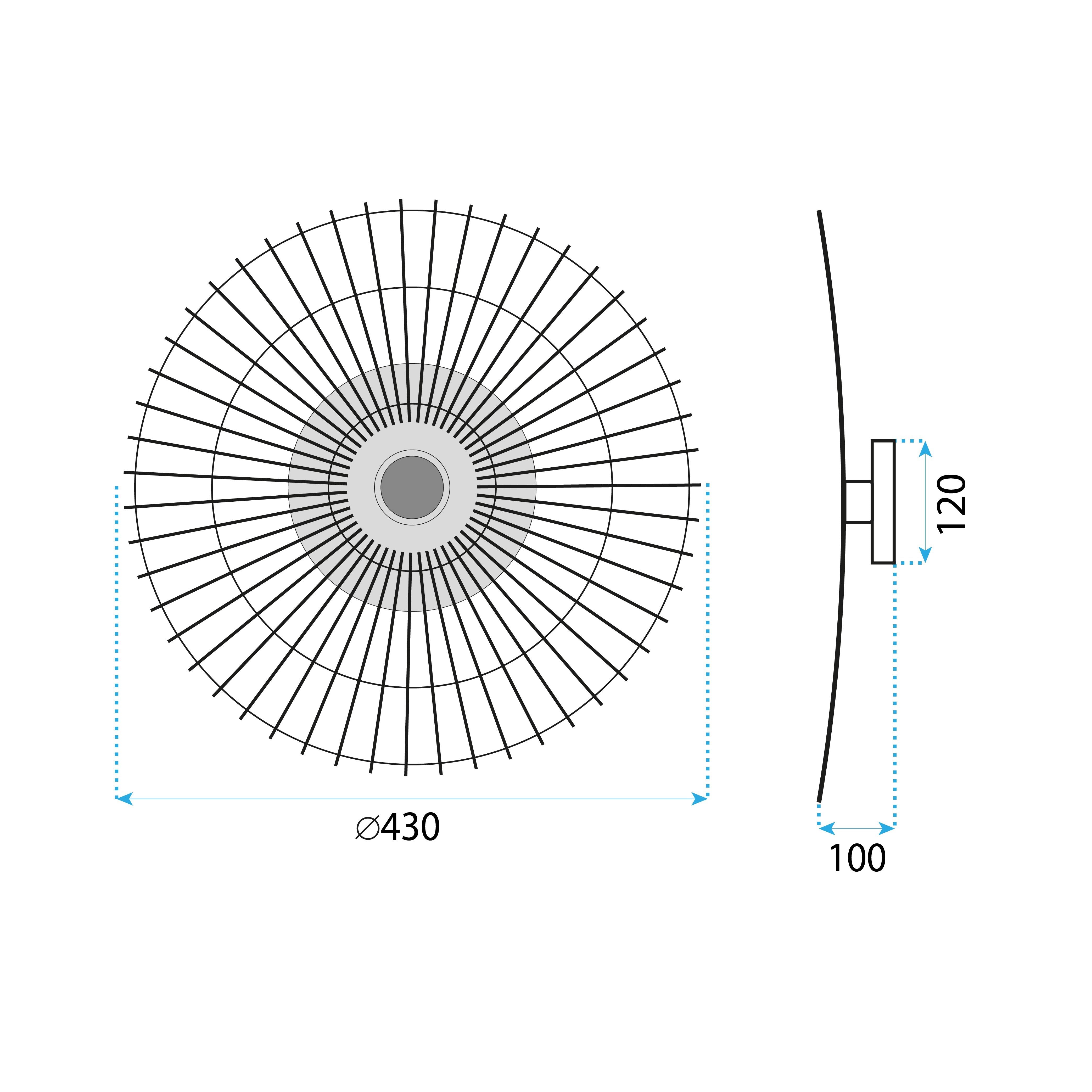 Kinkiet Bambusowy Boho App1267