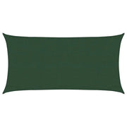 Vela Parasole | Telo Ombra | Vela da ombra 160 g/m2 Verde Scuro 3x6 m in HDPE