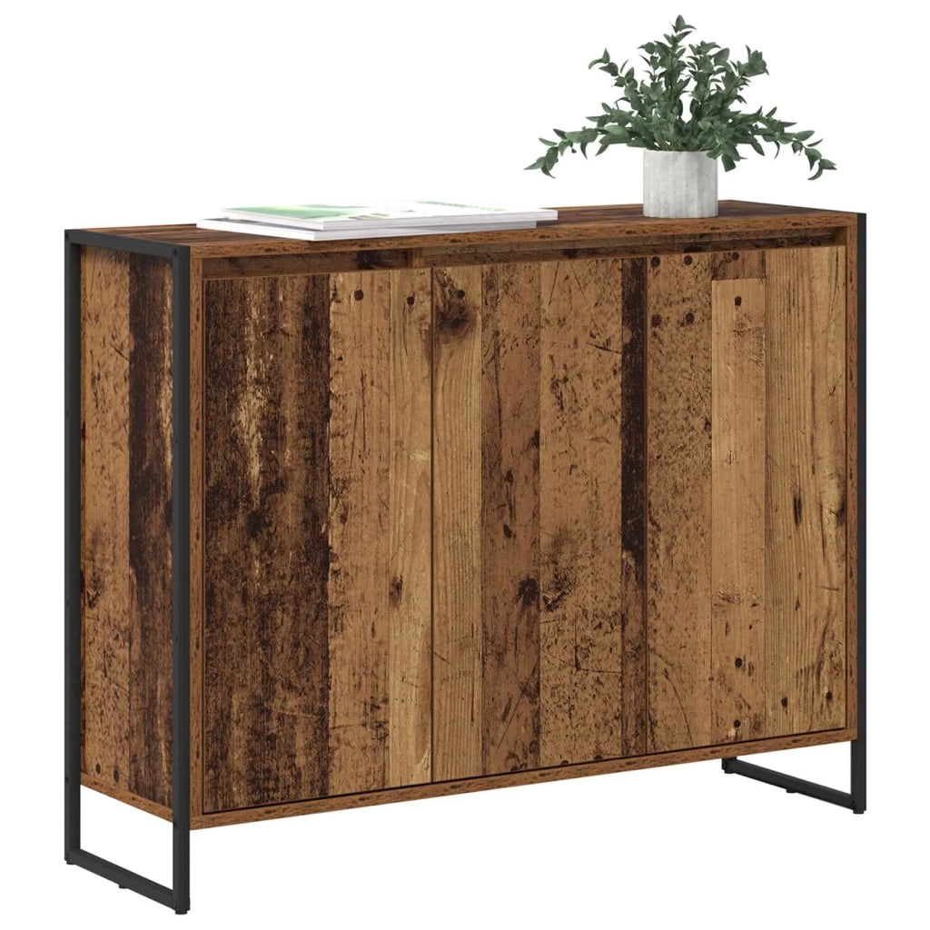 Mobile laterale Legno vecchio 96,5 x 30 x 75 cm 886610