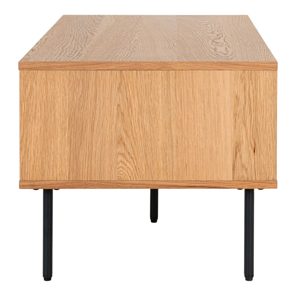 Tavolino Kyoto, Marrone, Legno, 100x50x45 cm