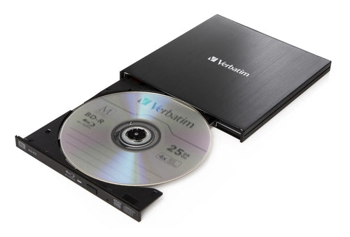 Verbatim External Slimline lettore di disco ottico Blu-Ray RW Nero
