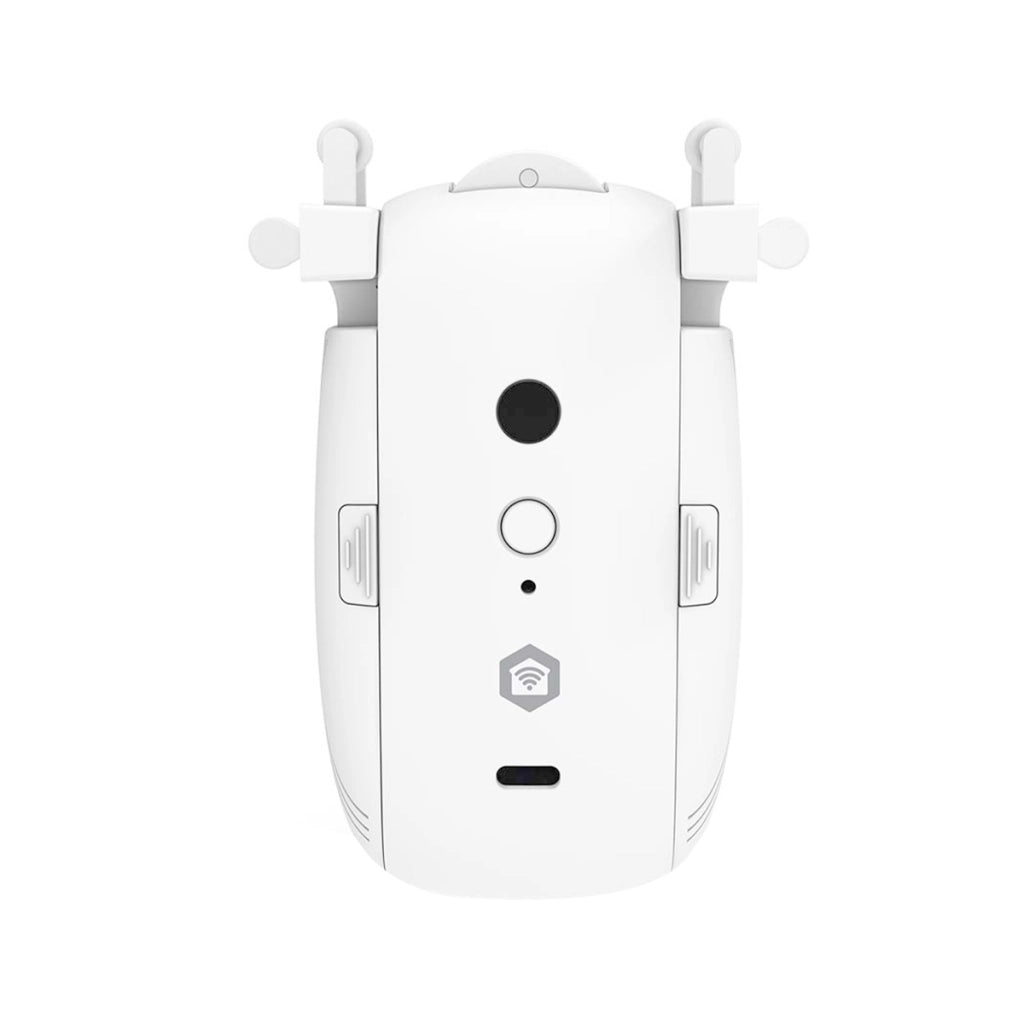 Motore per Tende Bluetooth Ricaricabile Compatibile con Binari e Guide a I / U Bianco Nedis