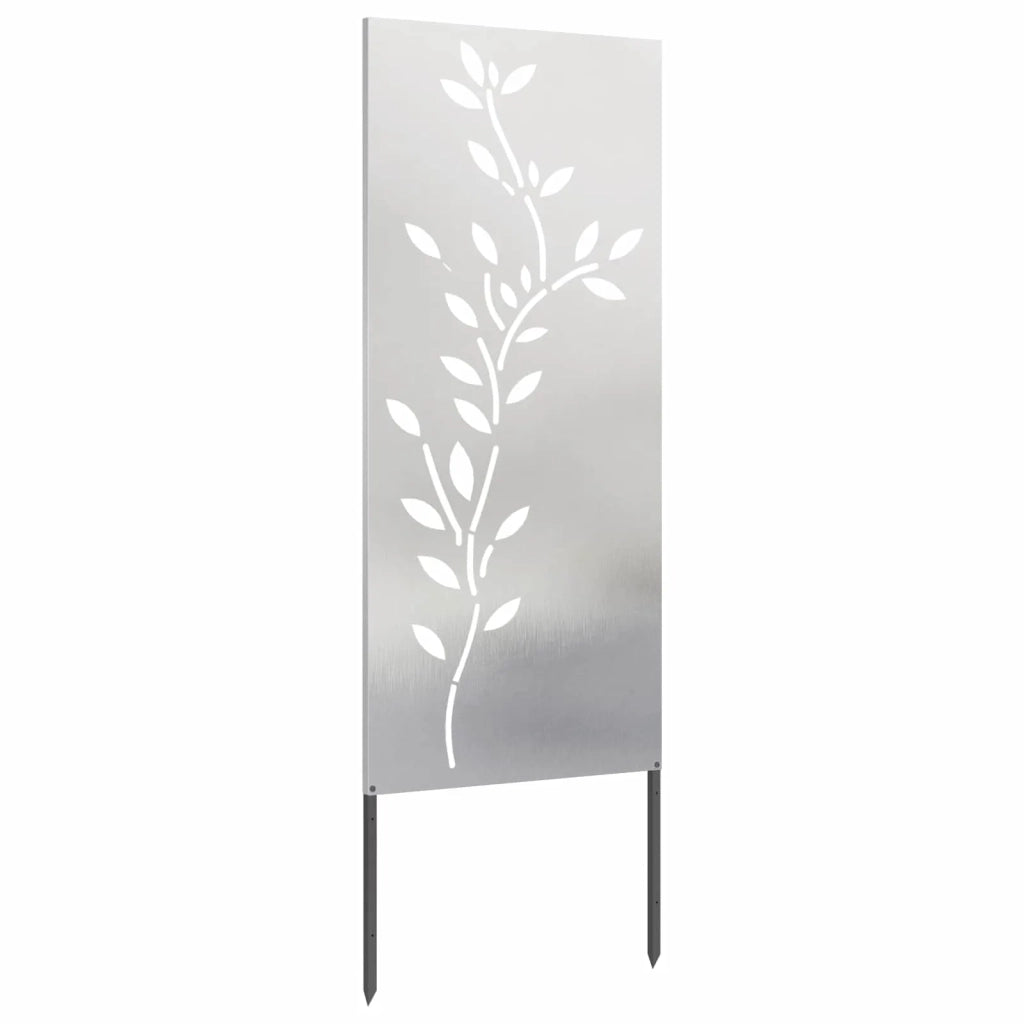 Schermo per privacy in giardino Floreale Argento 50 x 140 cm 876326