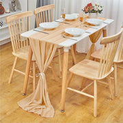 Telaio per Tavolo Chiffon 300 x 70 cm - Decorazione Interna/Esterna - Lavorabile a Tavola Lunga - Stile/Eleganza - Adatto per Matrimoni/Feste - Tovaglia da Tavolo