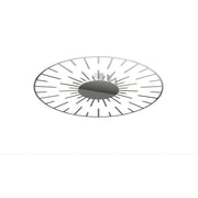 Plafoniera-Applique Moderna Around You Metallo Cromo Led A Vista 61W 3000K