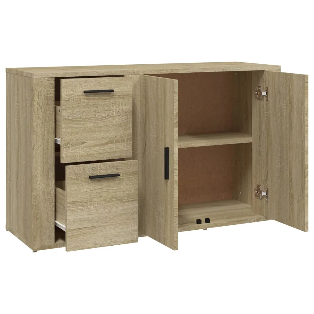 Credenza Rovere Sonoma 100x33x59,5 cm in Legno Multistrato cod mxl 17662