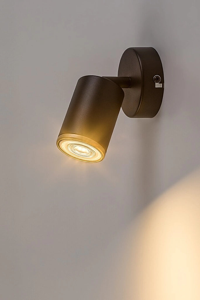 Faretto soffitto/parete Nolie 1xGU10 nero oro Rabalux