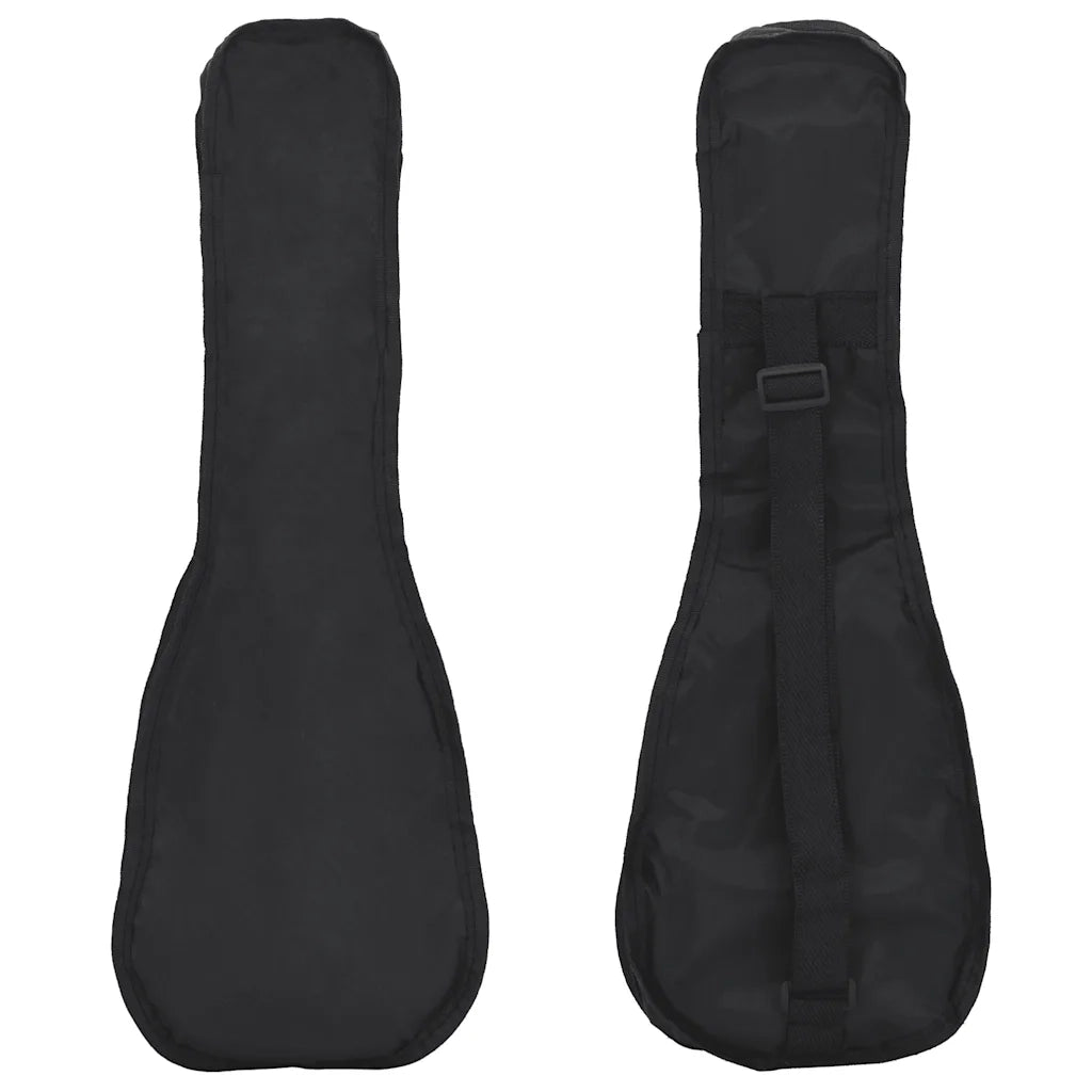 Set Ukulele Soprano con Borsa per Bambini Legno Naturale 21"