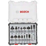 Bosch 2 607 017 471 punta per fresa Set di punte 15 pz