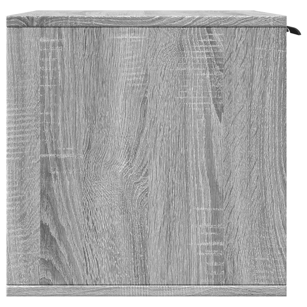 Mobiletto per lettiera per gatti in legno ingegnerizzato Sonoma grigio 02_0043337