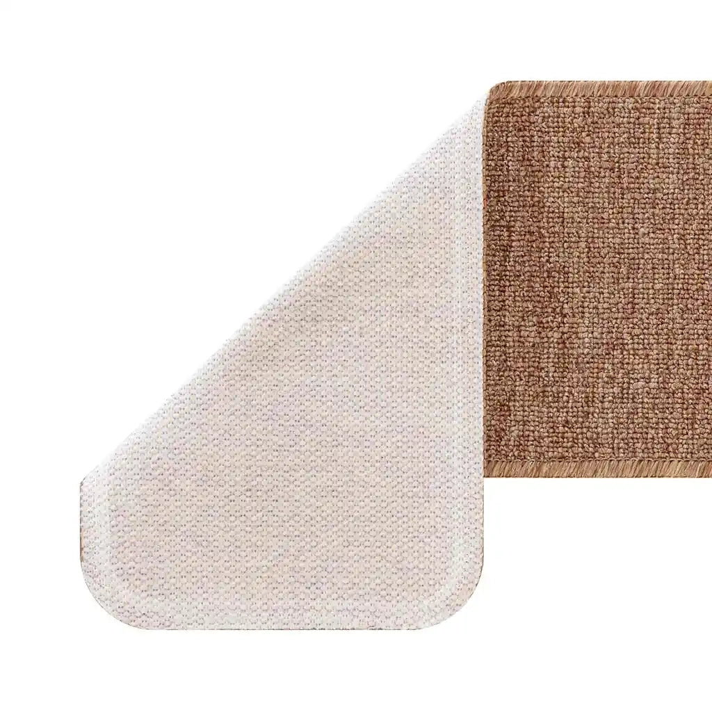 Tappetini Antiscivolo per Scale 15 pz | Gradini per Scale Giallo 60 x 25 cm PP