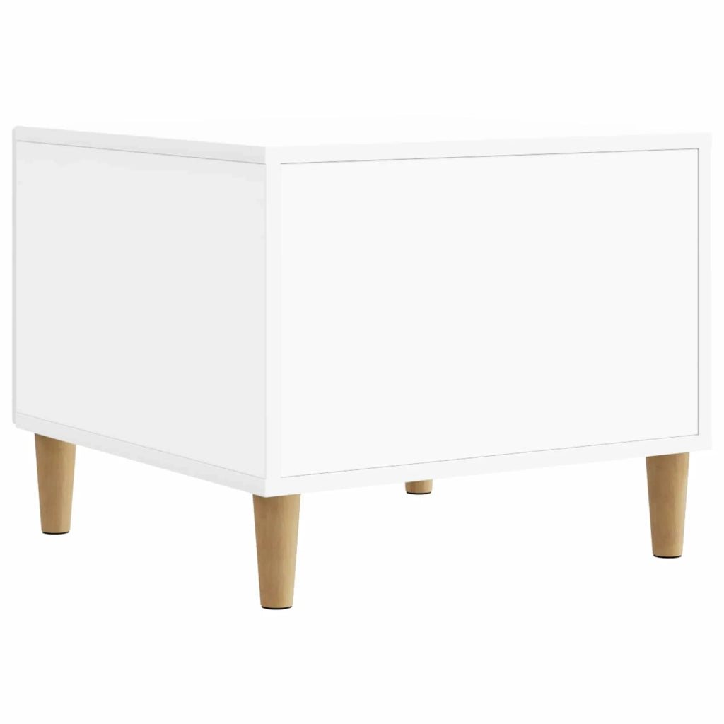 Tavolino da salotto Bianco 49 x 50 x 40 cm Legno ingegnerizzato 894735