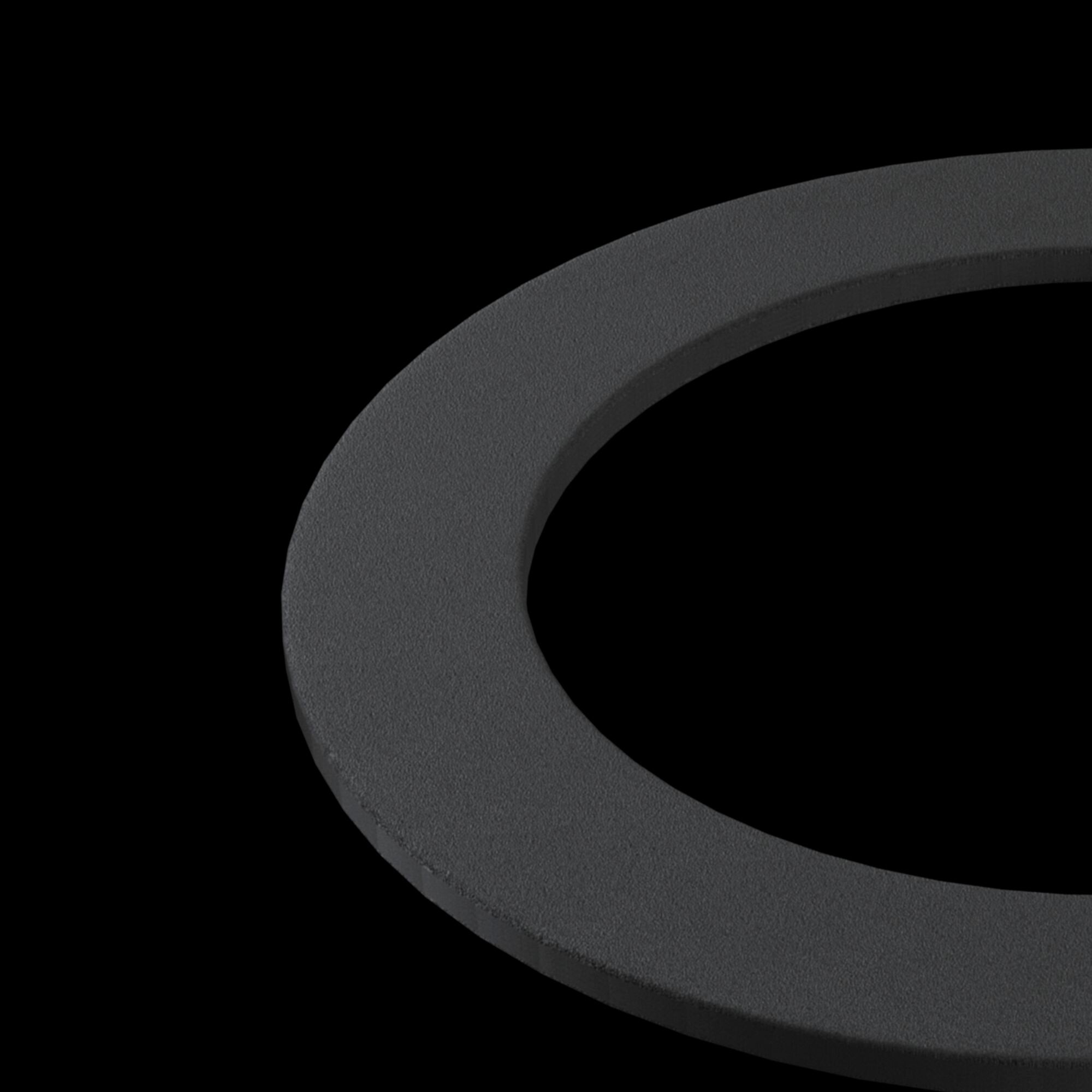 Faretto da incasso Accessorio Downlight in Alluminio Kappell Nero