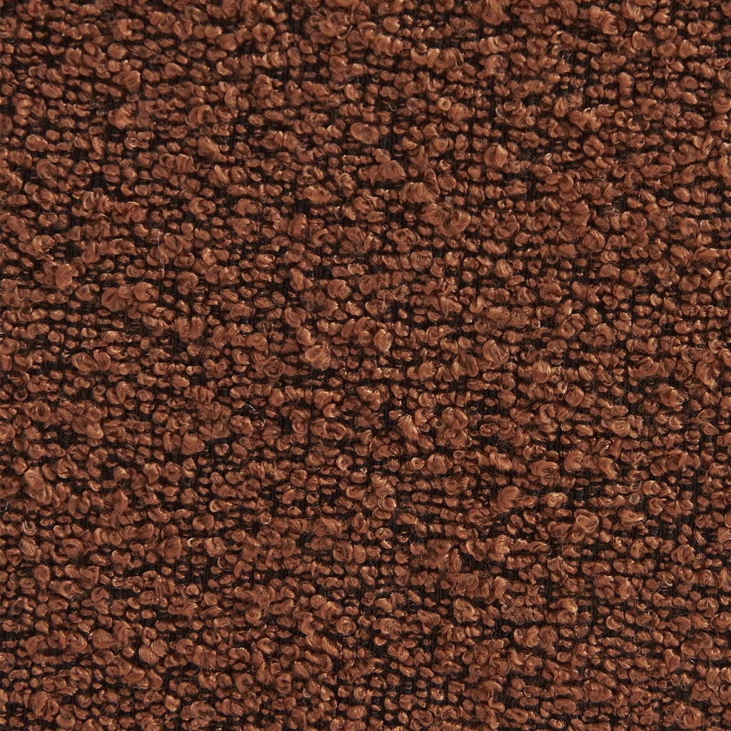 Divano modulare in bouclé, 3 posti, terracotta