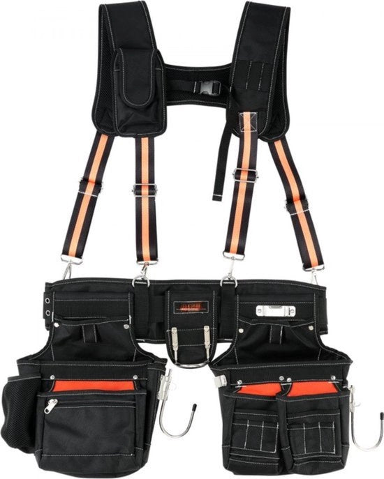 Raccorda 1680D poliestere con 29 tasche raccorda bosch 736,6-1371,6 mm diametro 50,8 mm spessore raccorda per professionisti costruttori elettricisti falegnami