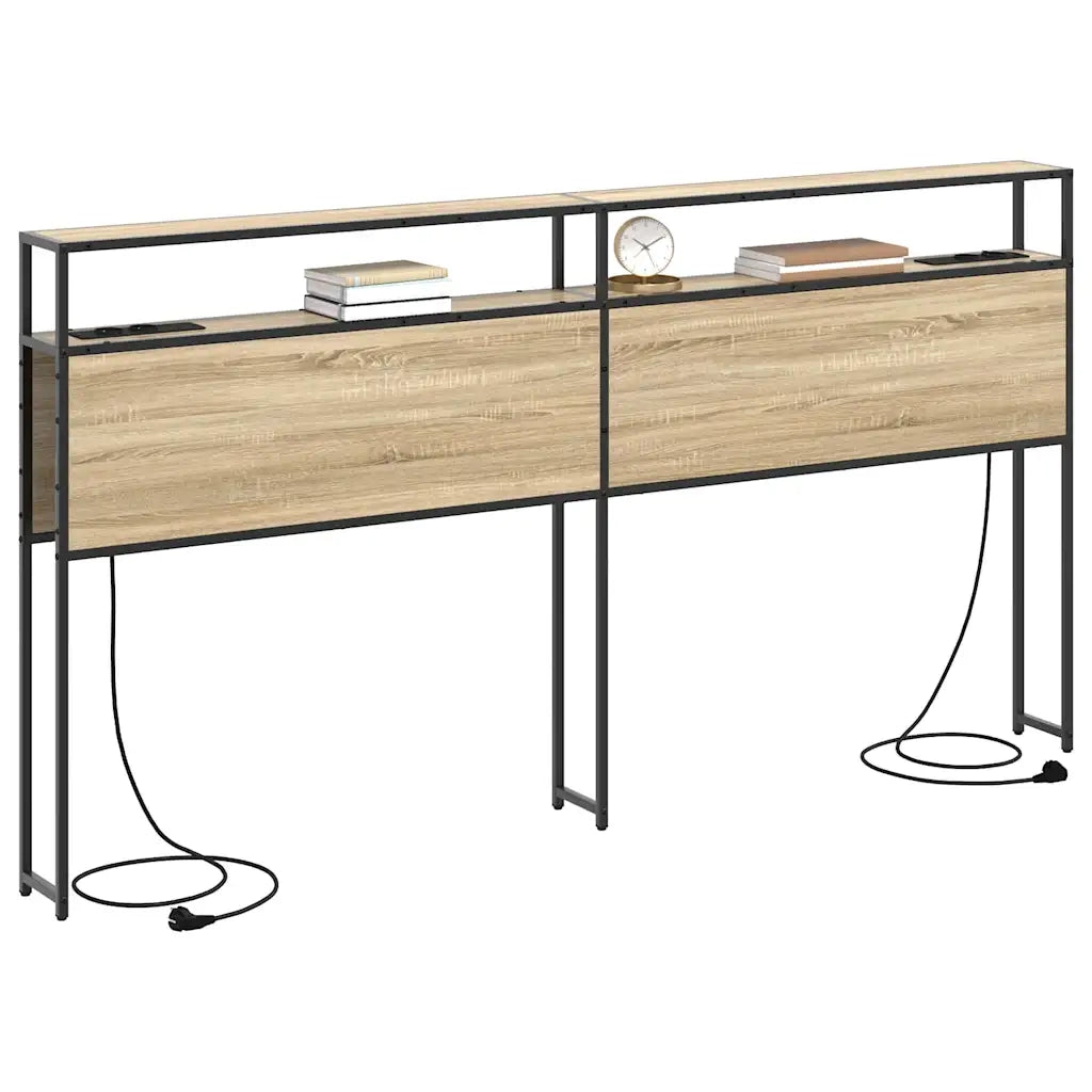 Testata contenitore rovere sonoma Legno multistrato 859771