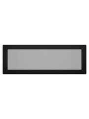 Griglia di ventilazione per camino Nera- Classic 17x49