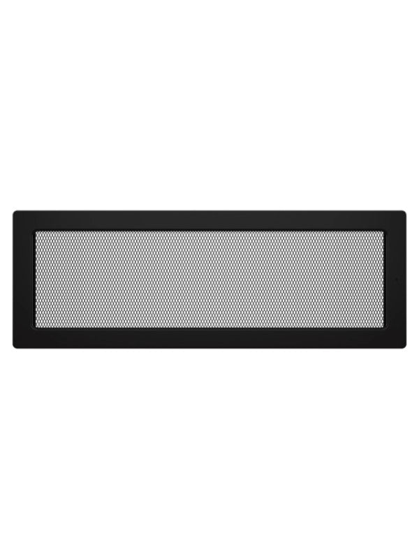 Griglia di ventilazione per camino Nera- Classic 17x49