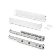 Cassetto esterno Simplex 25 kg, altezza 88 mm, profondità 440 mm, Acciaio, Grigio antracite