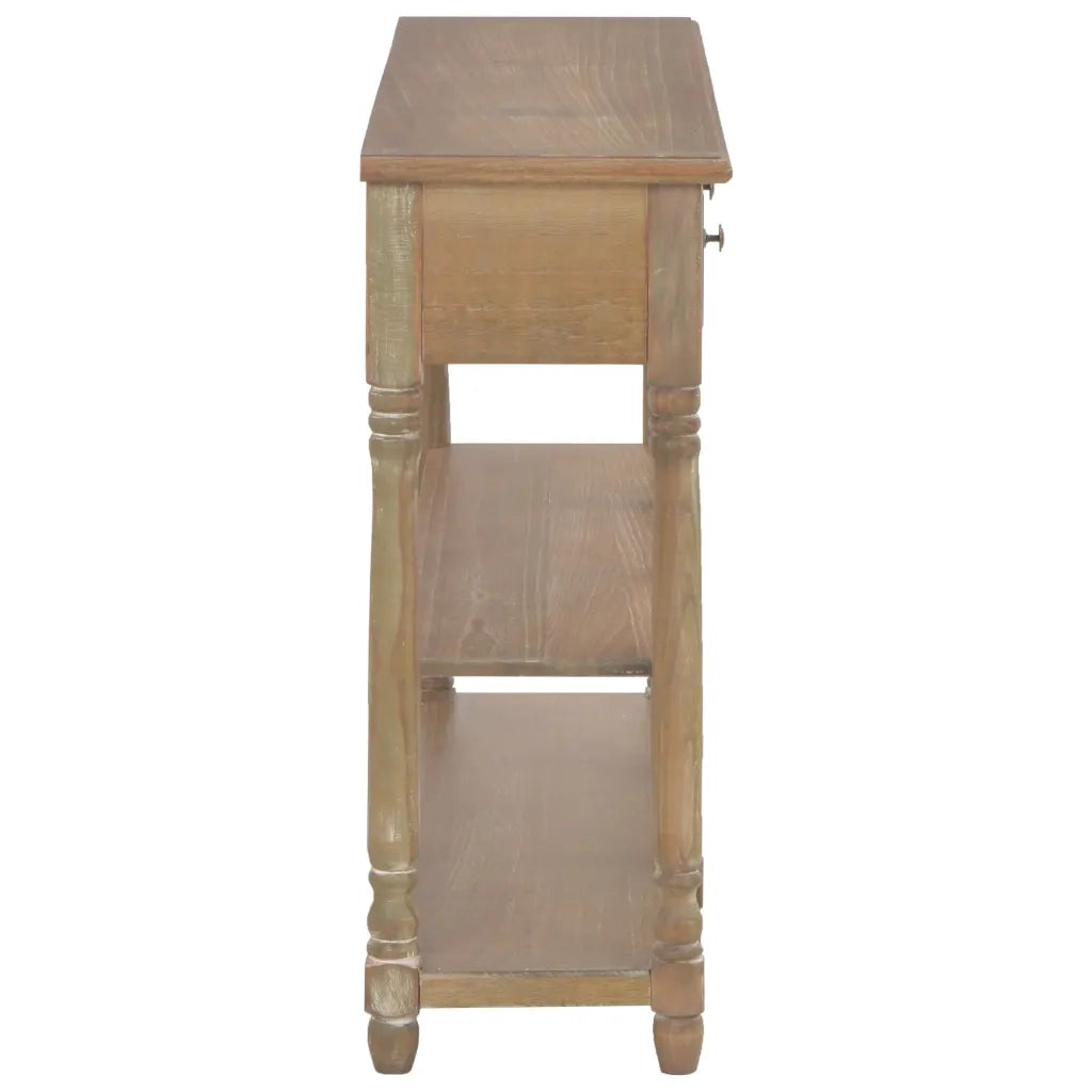 Tavolino Consolle 110x30x76 cm in Legno Multistrato 354328